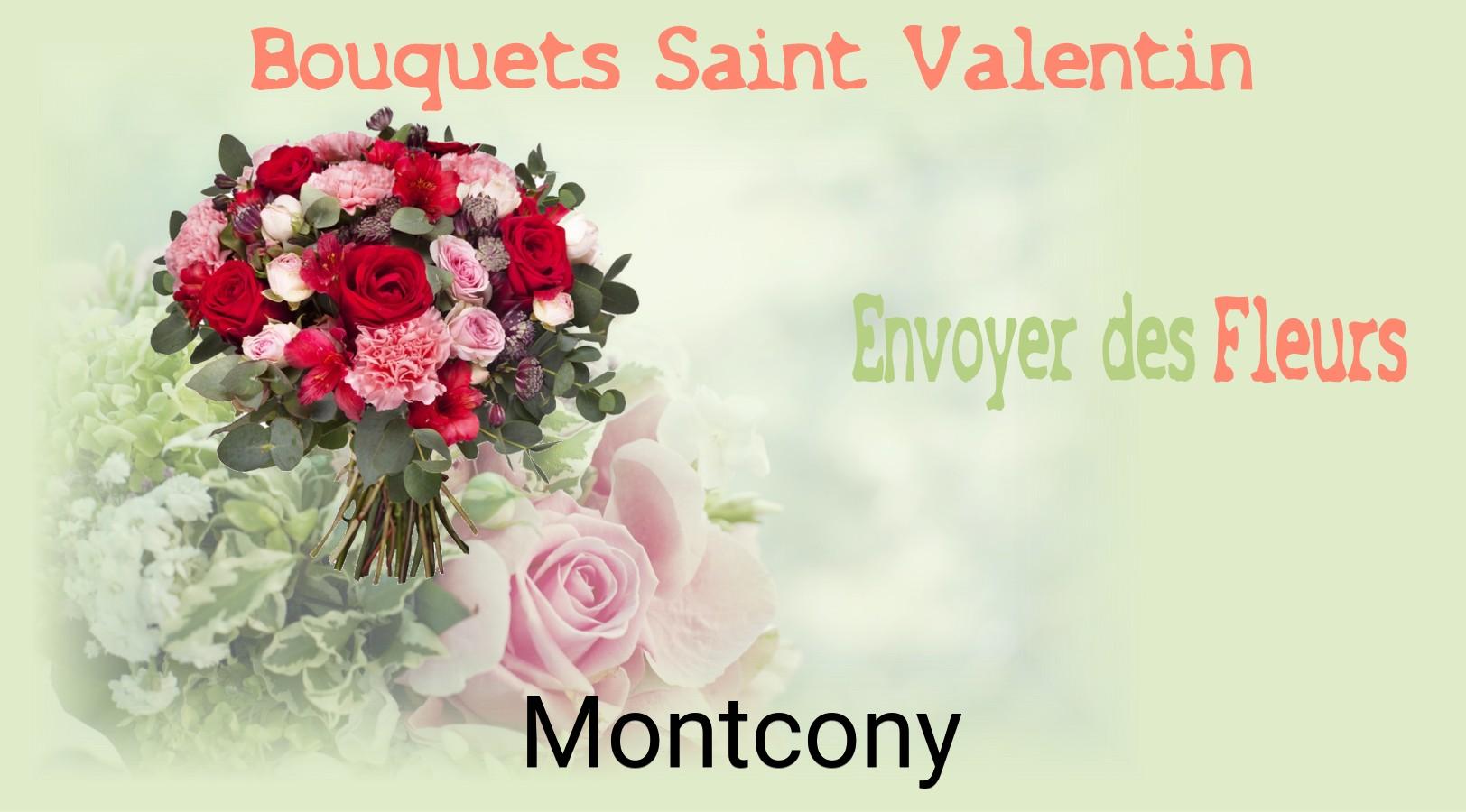 Roses de Saint-Valentin livrées à Montcony